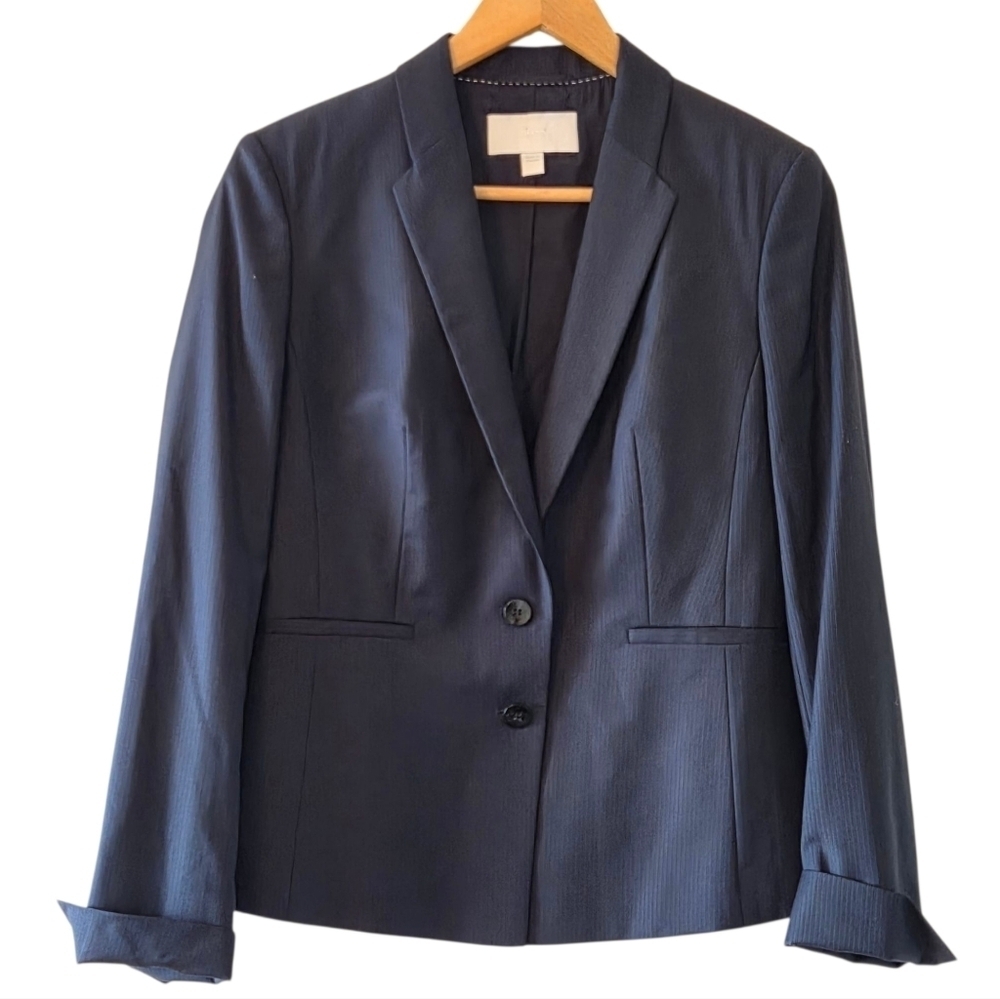 Hugo Boss Jalanda Professional Virgin Wool Academia Suit Jacket Blazer Size 6 - Picture 1 of 9